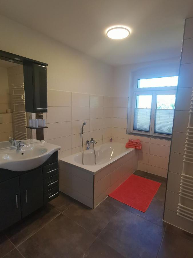 Ferienwohnung Wanderglueck Rathmannsdorf Kültér fotó